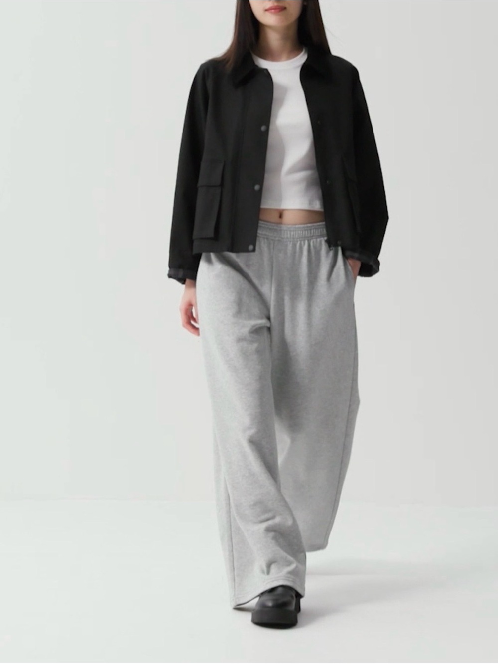 Uniqlo Wide-Leg Sweatpants